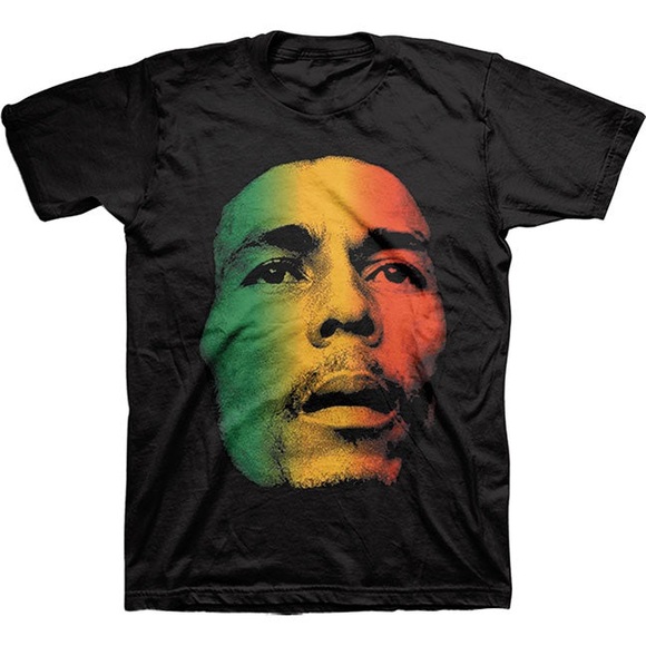 New Licensed Bob Marley T-shirt by Zion Rootswear - Picture 1 of 1